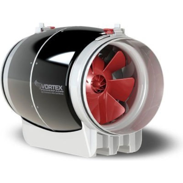 Atmosphere Vortex S-Line Ultra Quiet In-Line Duct Blower Fan - 10in, 120V, 1082 CFM S-1000